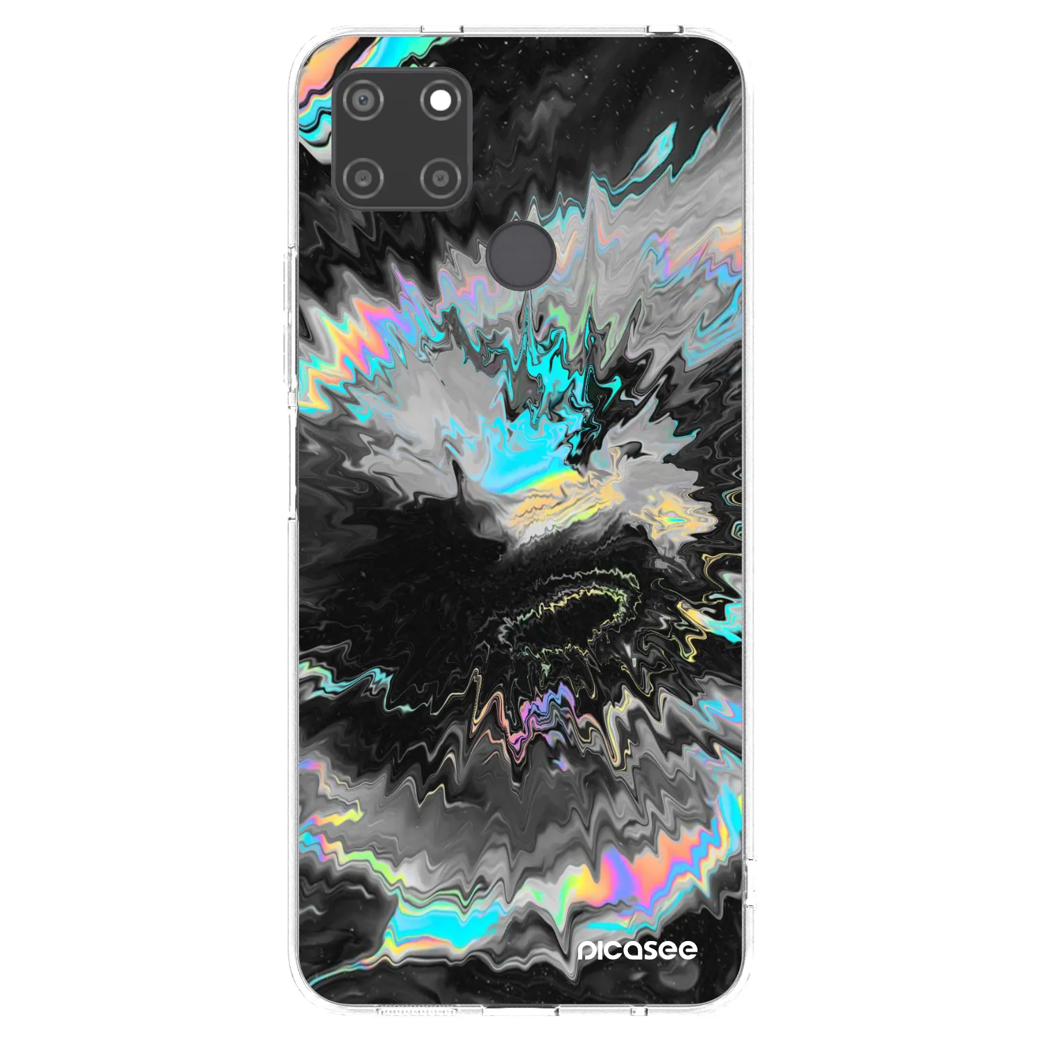 Picasee Realme C21Y Hülle - Transparentes Silikon - Magnetic