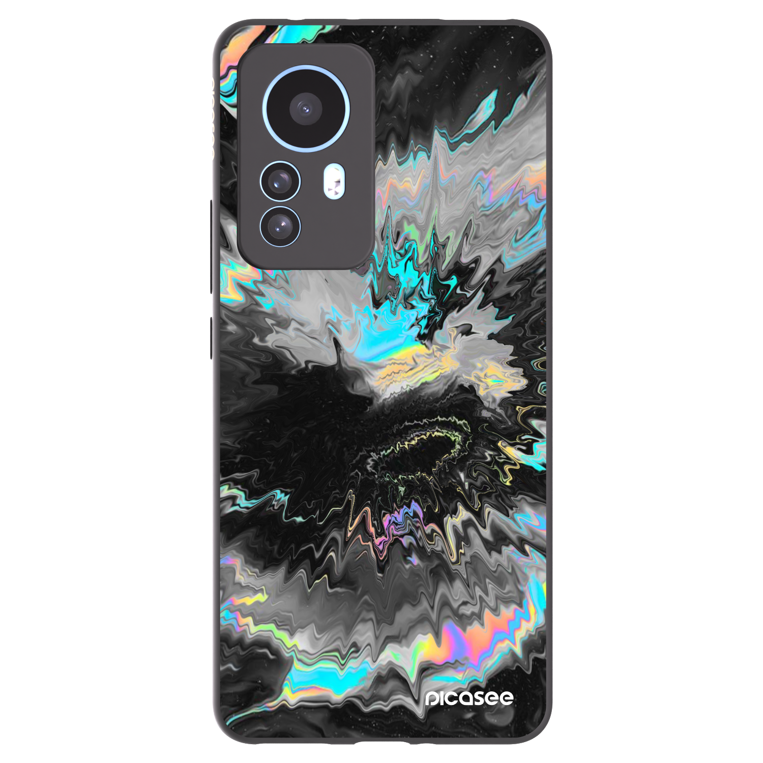 Picasee Xiaomi 12T Pro Hülle - Schwarzes Silikon - Magnetic