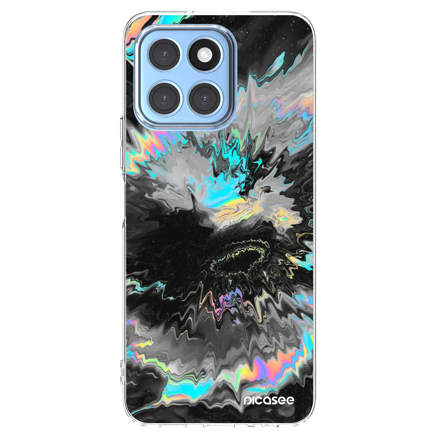 Picasee Honor X6 Hülle - Transparentes Silikon - Magnetic