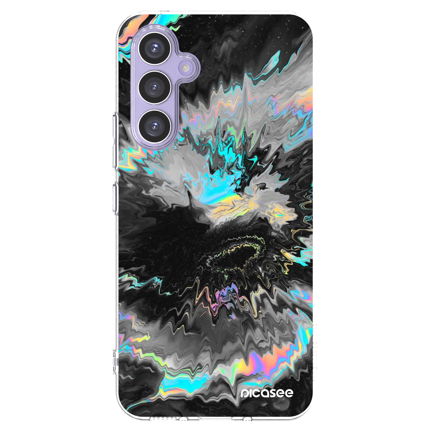 Picasee Samsung Galaxy A54 5G A546B Hülle - Transparentes Silikon - Magnetic