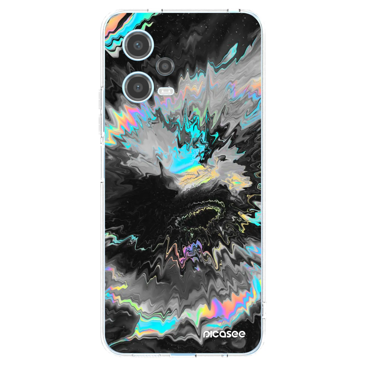 Picasee Xiaomi Redmi Note 12 5G Hülle - Transparentes Silikon - Magnetic