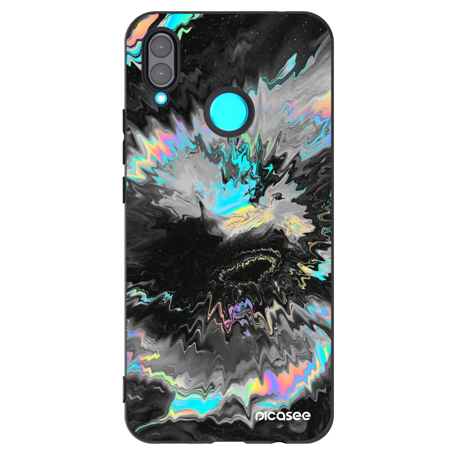 Picasee Huawei Nova 3 Hülle - Schwarzes Silikon - Magnetic