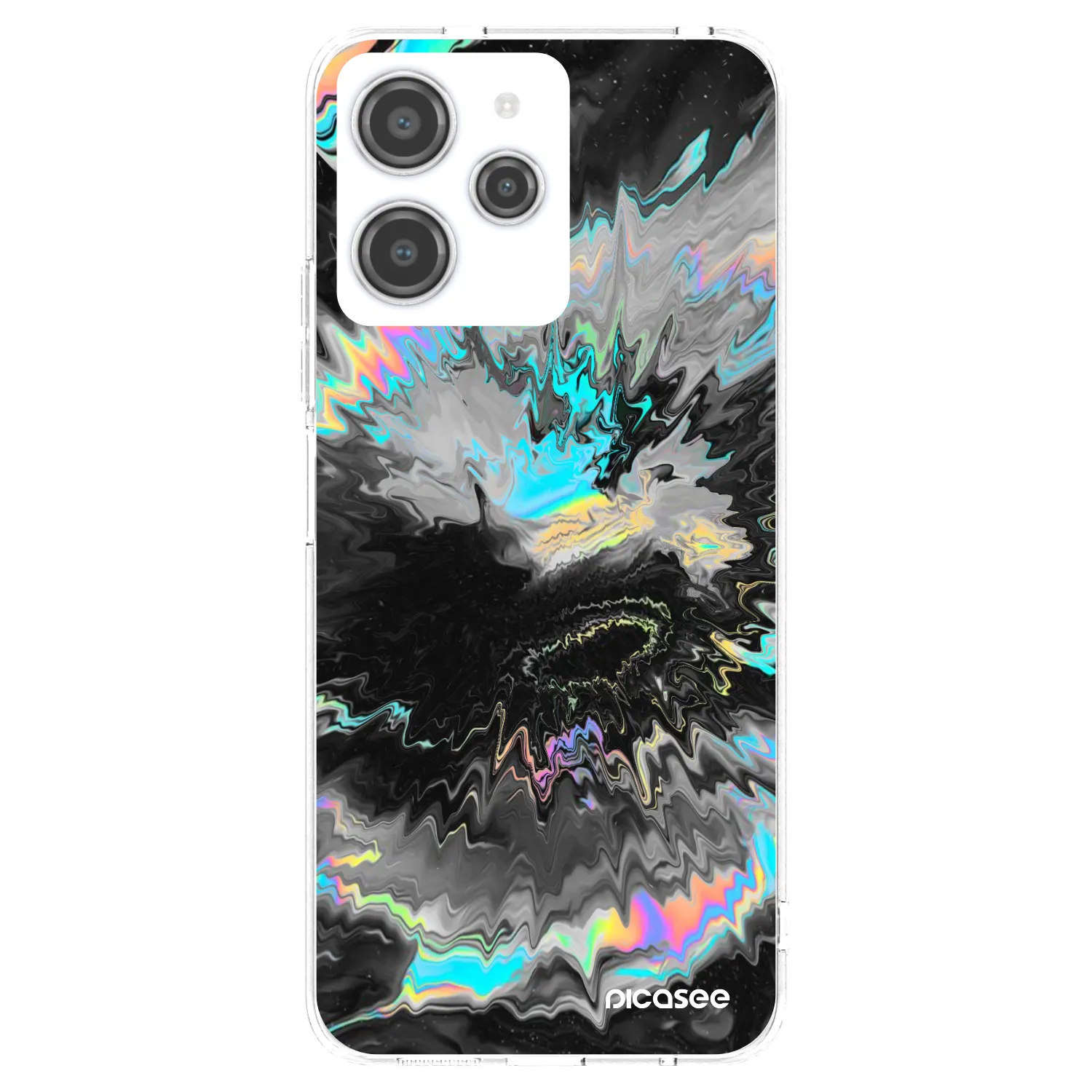 Picasee Xiaomi Redmi 12 4G Hülle - Transparentes Silikon - Magnetic