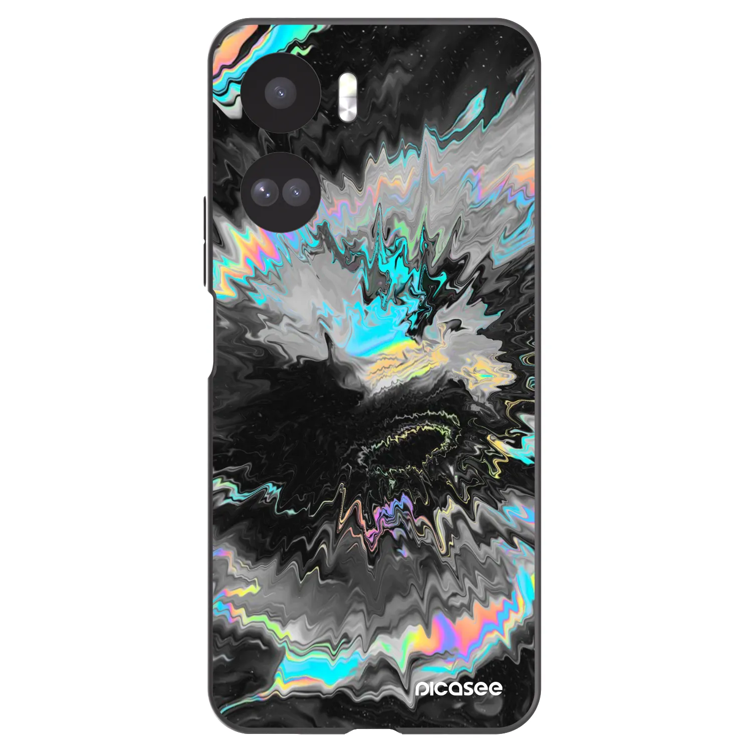 Picasee Honor 90 Lite 5G Hülle - Schwarzes Silikon - Magnetic