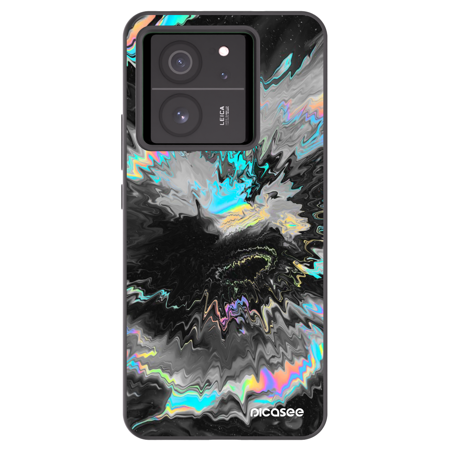 Picasee Xiaomi 13T Hülle - Schwarzes Silikon - Magnetic