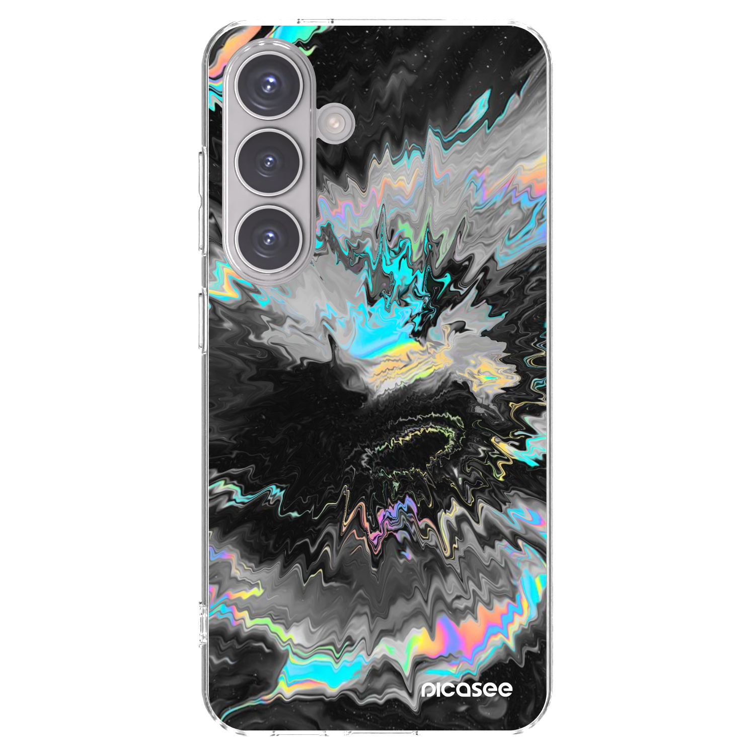 Picasee Samsung Galaxy S24 S921B 5G Hülle - Transparentes Silikon - Magnetic