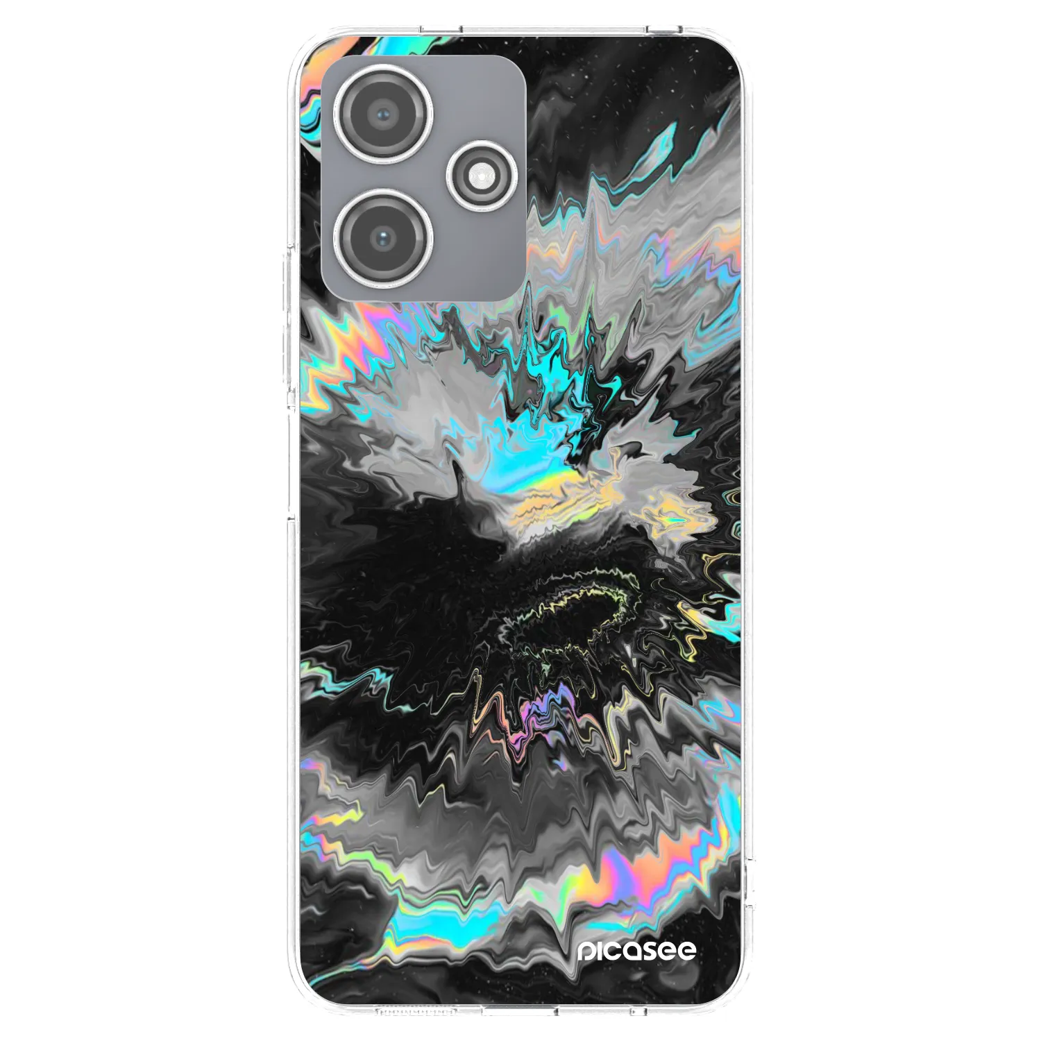 Picasee Xiaomi Redmi 12 5G Hülle - Transparentes Silikon - Magnetic