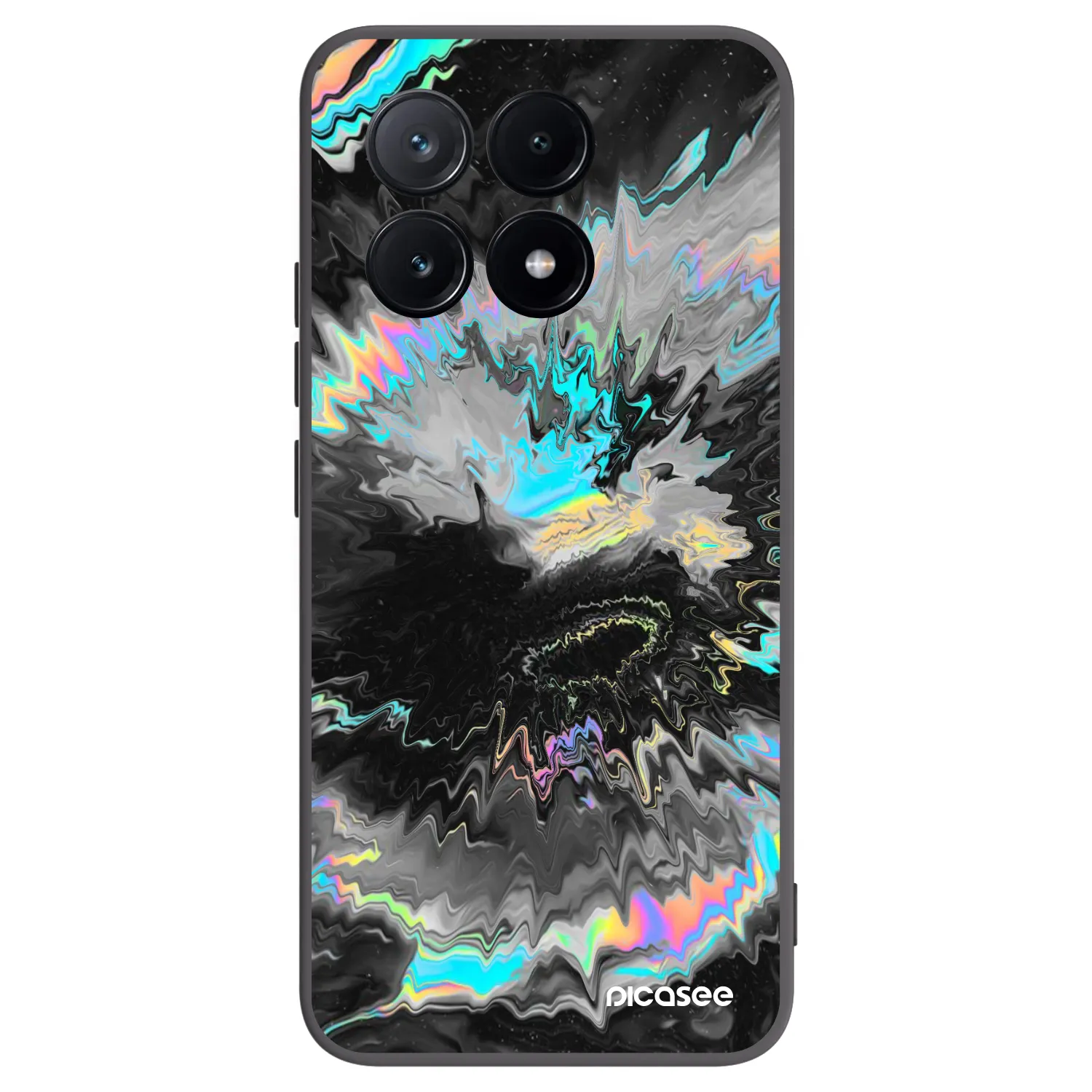 Picasee Xiaomi Poco X6 Pro Hülle - Schwarzes Silikon - Magnetic
