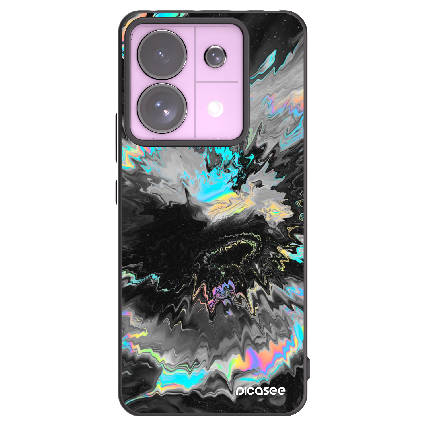 Picasee Xiaomi Redmi Note 13 Pro 5G Hülle - Schwarzes Silikon - Magnetic