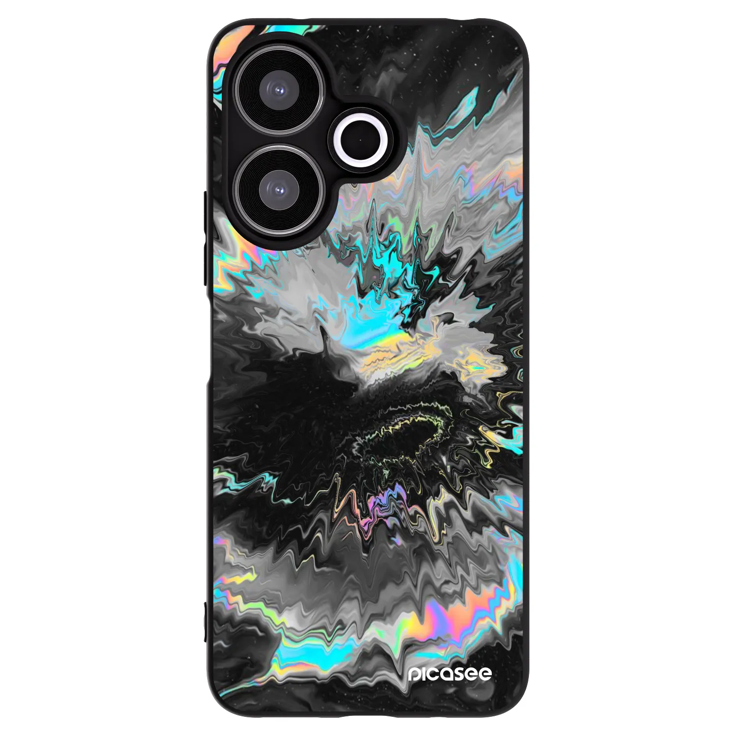 Picasee Xiaomi Redmi 13 4G Hülle - Schwarzes Silikon - Magnetic