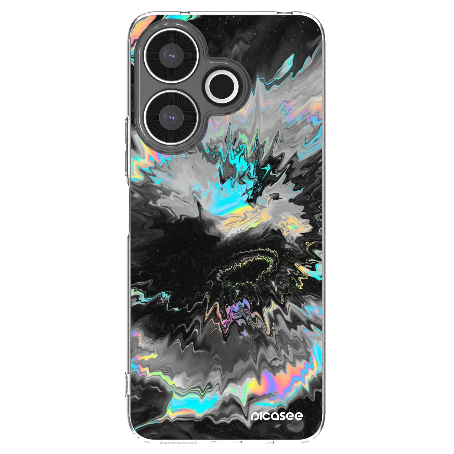 Picasee Xiaomi Redmi 13 4G Hülle - Transparentes Silikon - Magnetic
