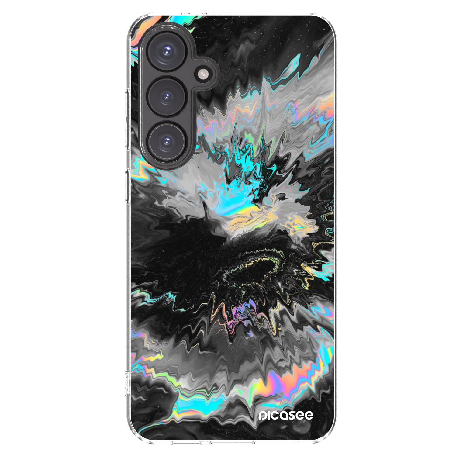 Picasee Samsung Galaxy S24 FE S721B Hülle - Transparentes Silikon - Magnetic