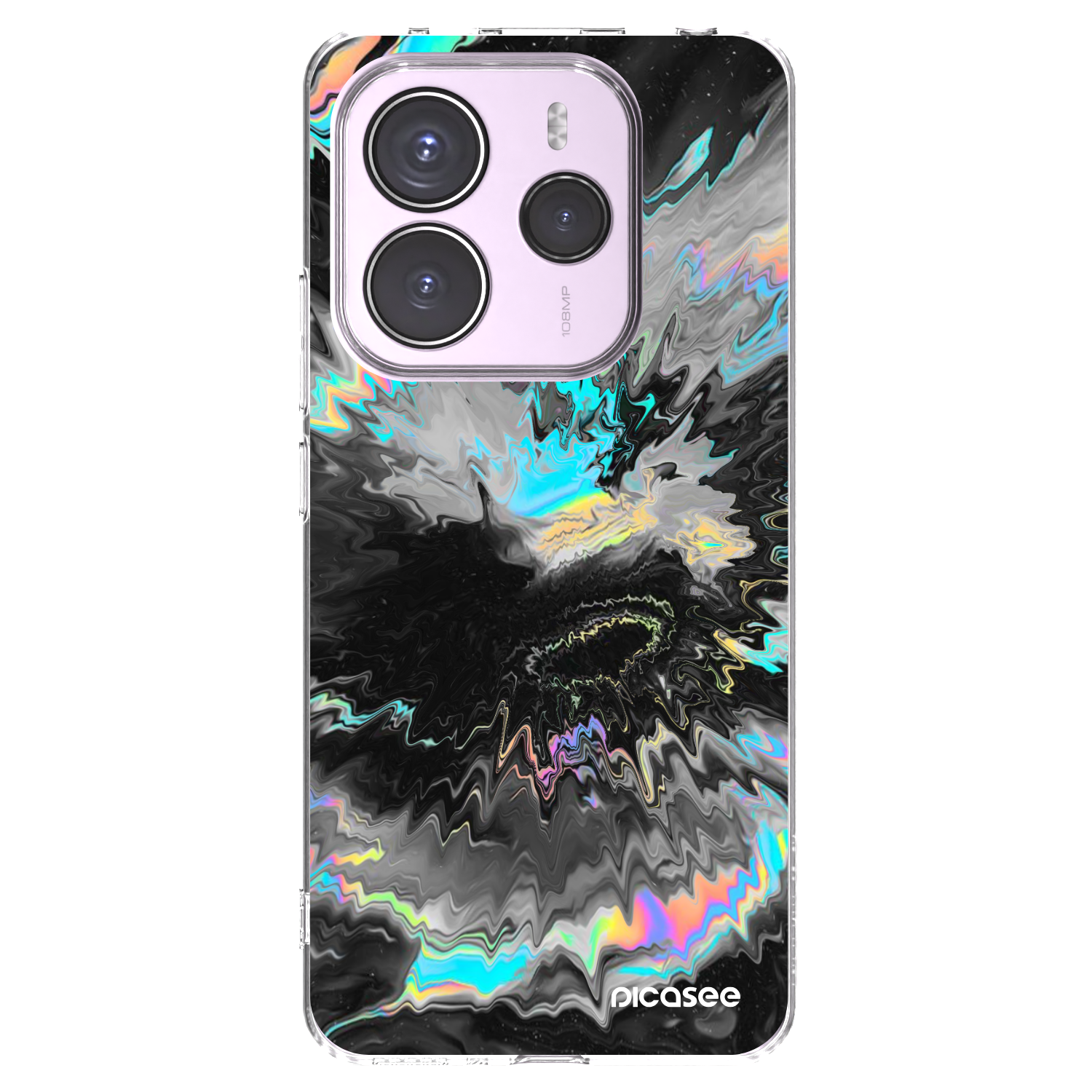 Picasee Xiaomi Redmi Note 14 5G Hülle - Transparentes Silikon - Magnetic