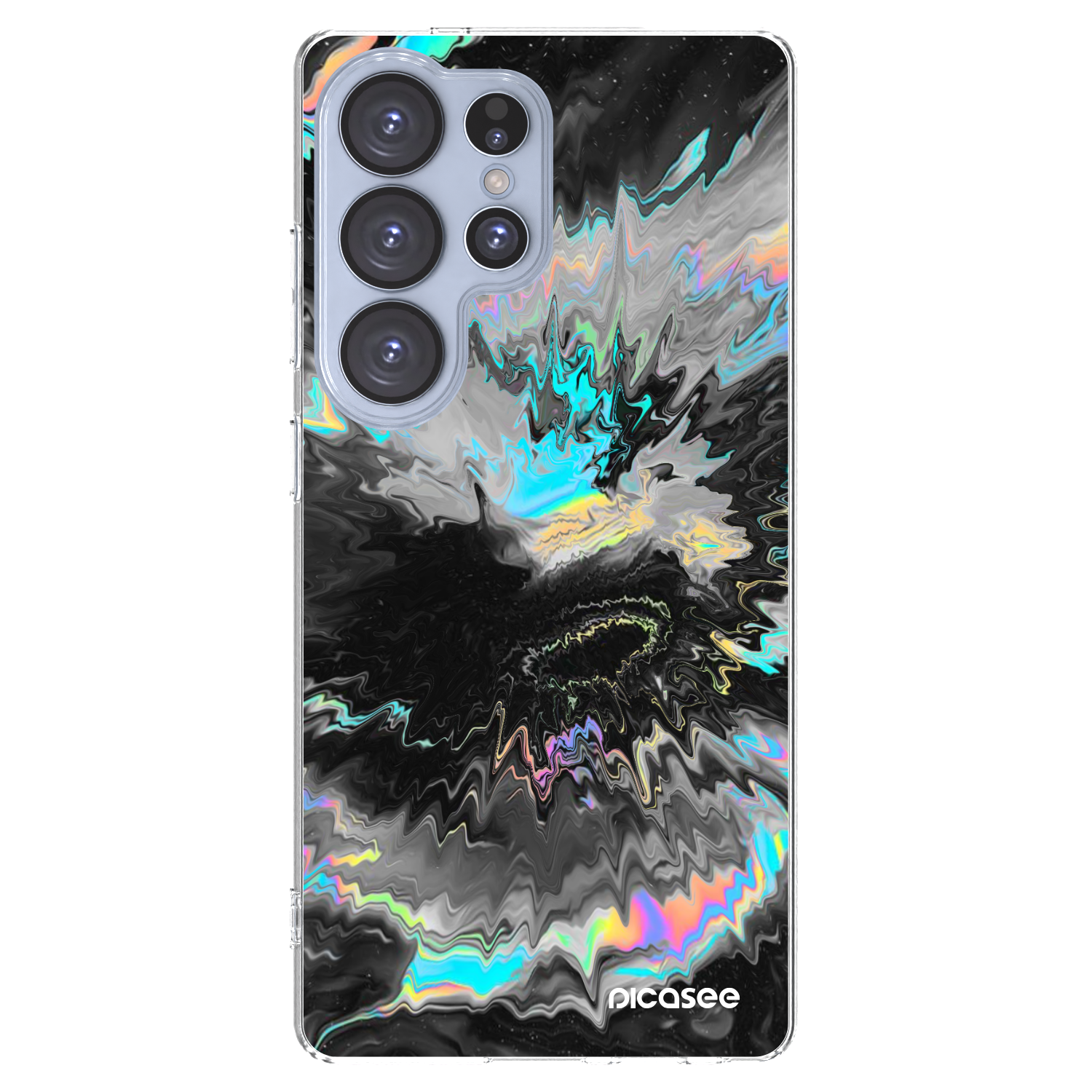 Picasee Samsung Galaxy S25 Ultra 5G Hülle - Transparentes Silikon - Magnetic