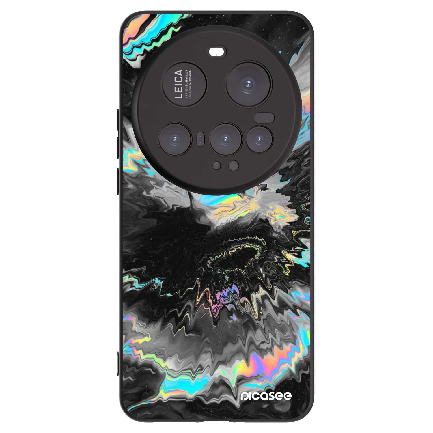 Picasee Xiaomi 15 Ultra Hülle - Schwarzes Silikon - Magnetic