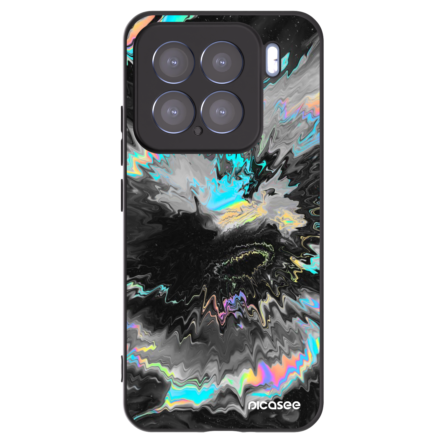 Picasee Xiaomi 15 Hülle - Schwarzes Silikon - Magnetic