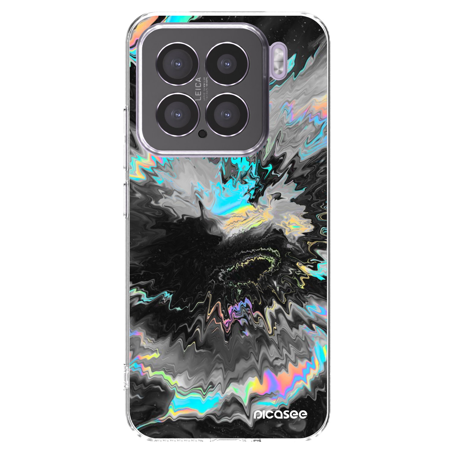 Picasee Xiaomi 15 Hülle - Transparentes Silikon - Magnetic