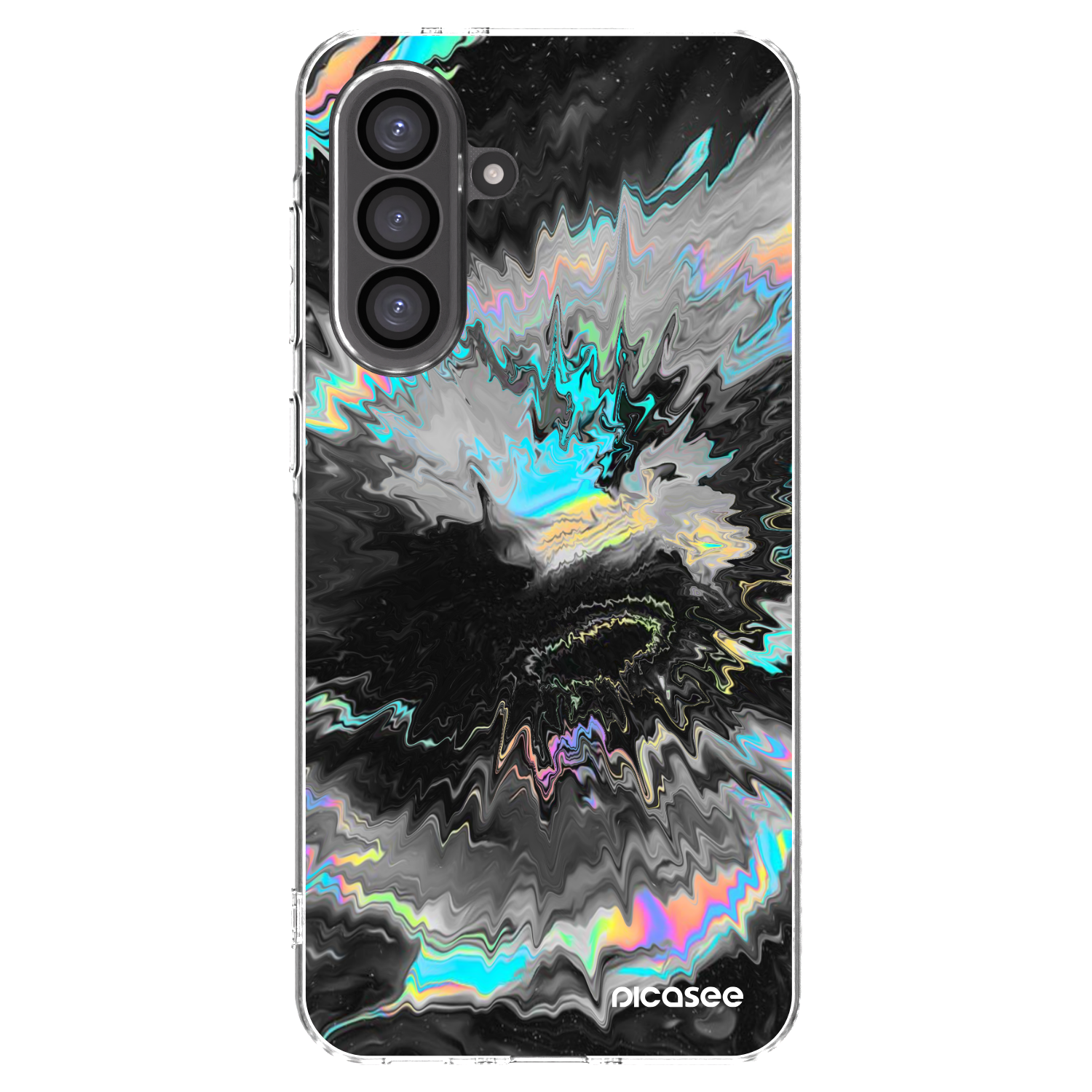 Picasee Samsung Galaxy A36 5G Hülle - Transparentes Silikon - Magnetic