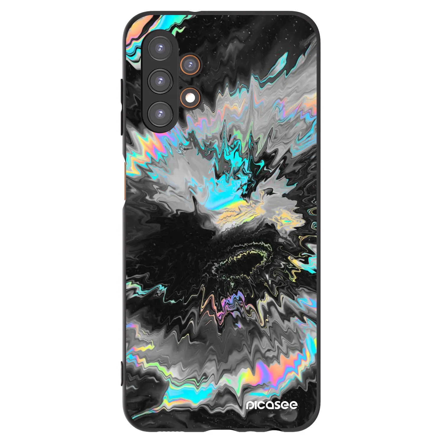 Picasee Samsung Galaxy A13 5G Hülle - Schwarzes Silikon - Magnetic