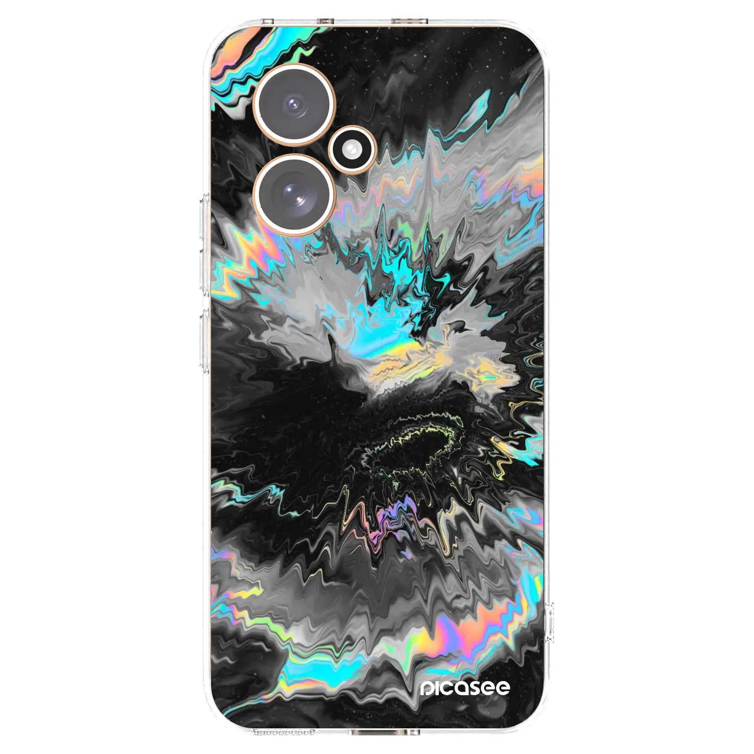 Picasee Honor 400 5G Hülle - Transparentes Silikon - Magnetic