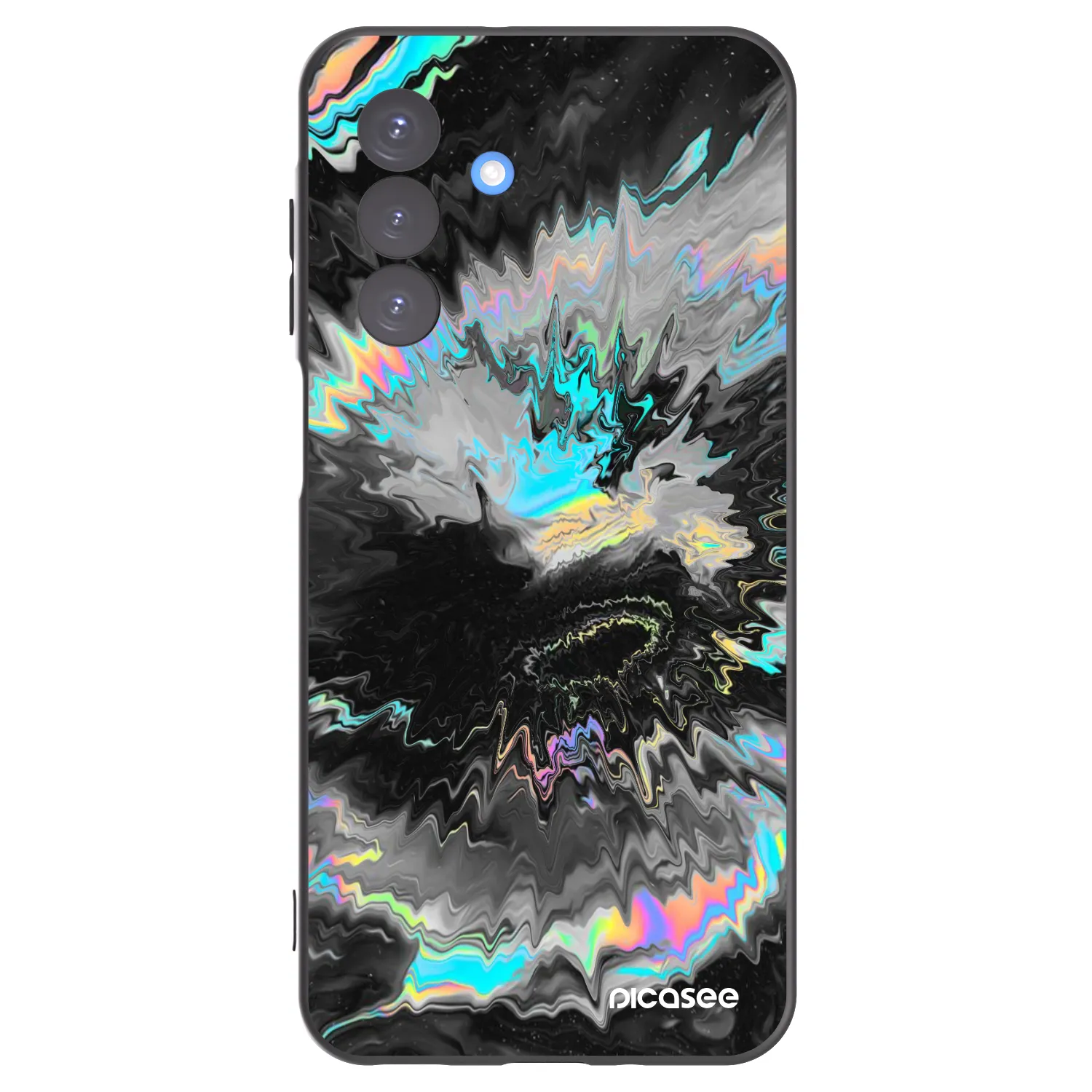 Picasee Samsung Galaxy A17 5G Hülle - Schwarzes Silikon - Magnetic