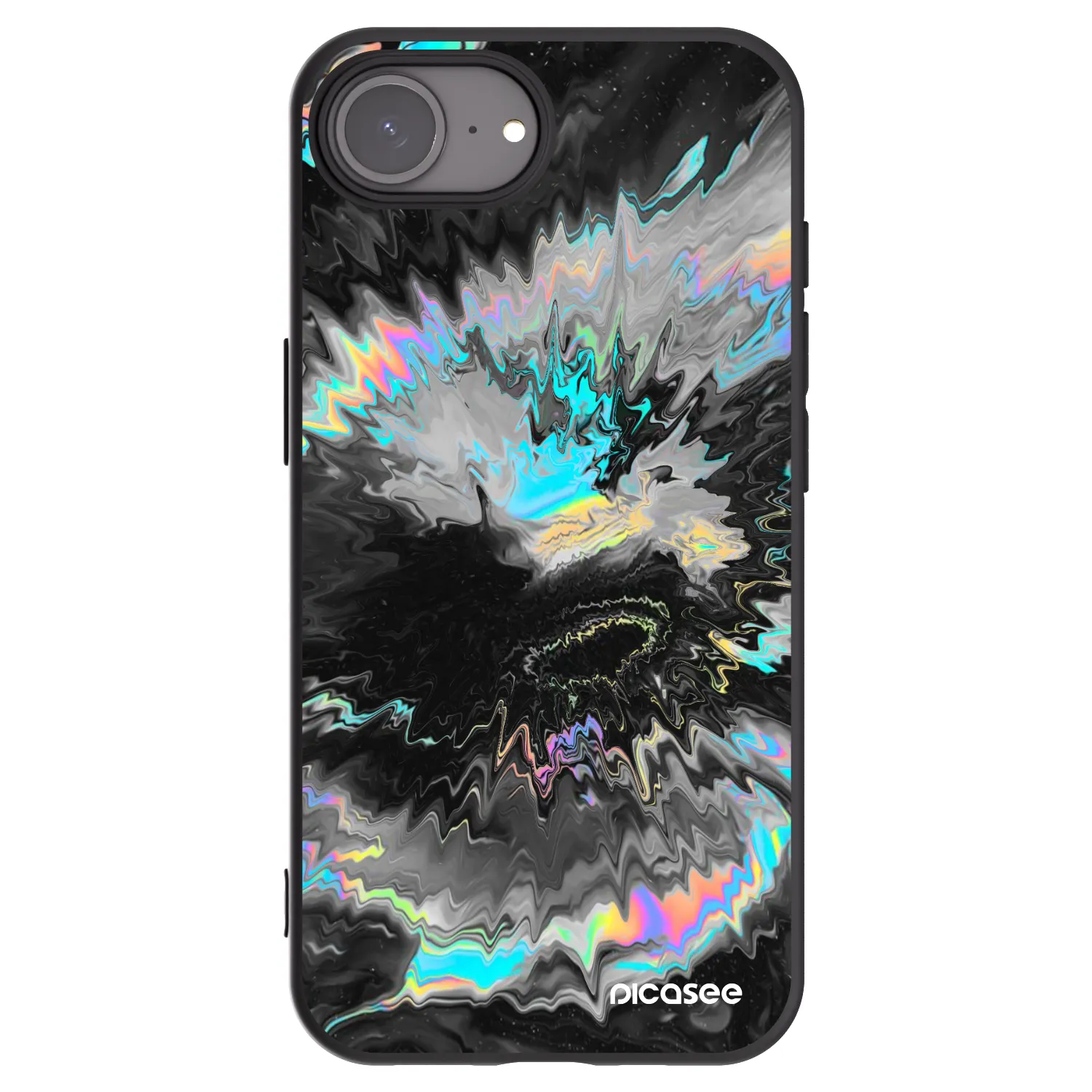 Picasee Apple iPhone 17e Hülle - Schwarzes Silikon - Magnetic