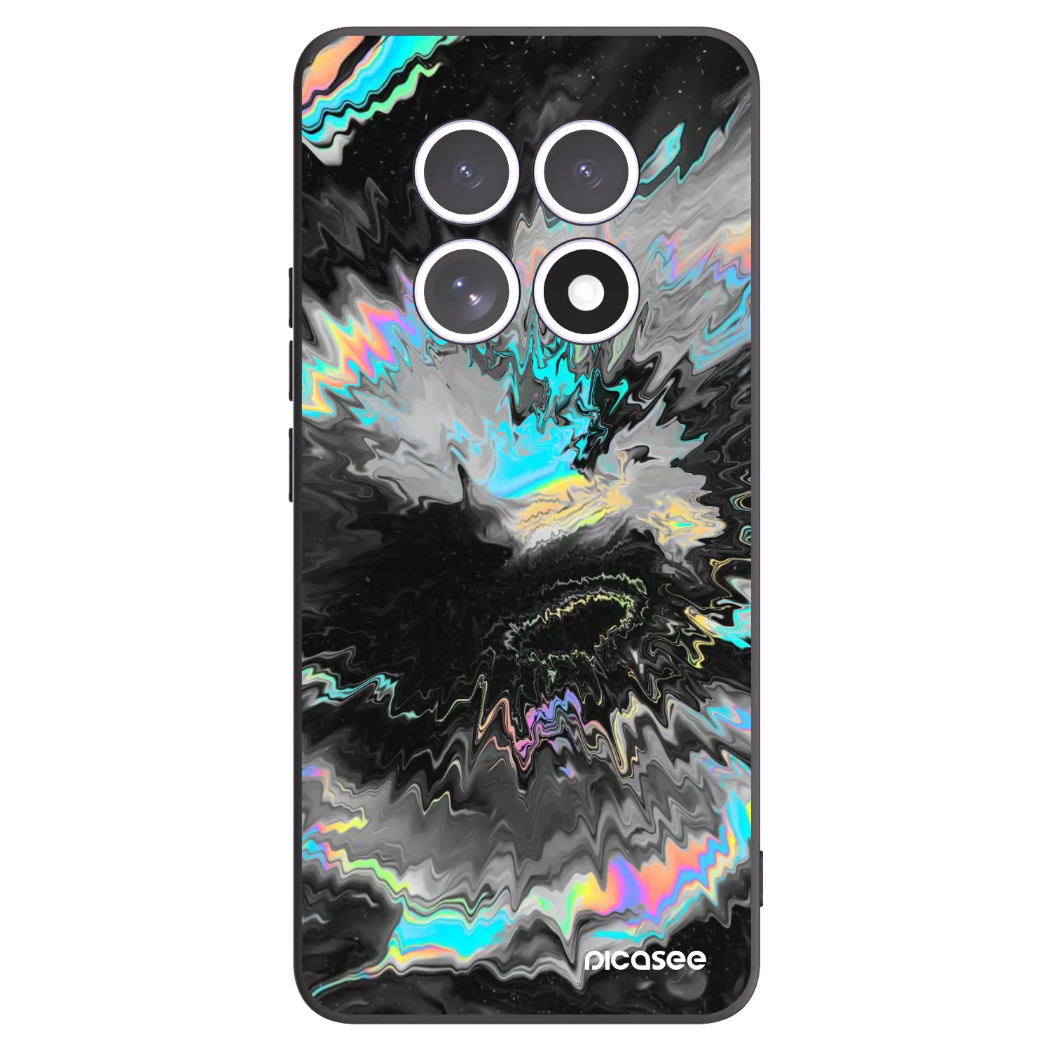 Picasee Xiaomi Redmi Note 15 5G Hülle - Schwarzes Silikon - Magnetic