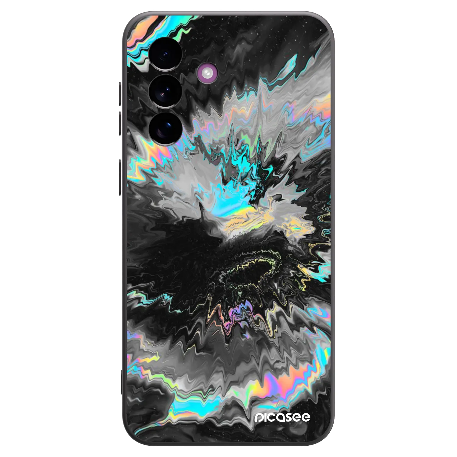 Picasee Samsung Galaxy A37 Hülle - Schwarzes Silikon - Magnetic