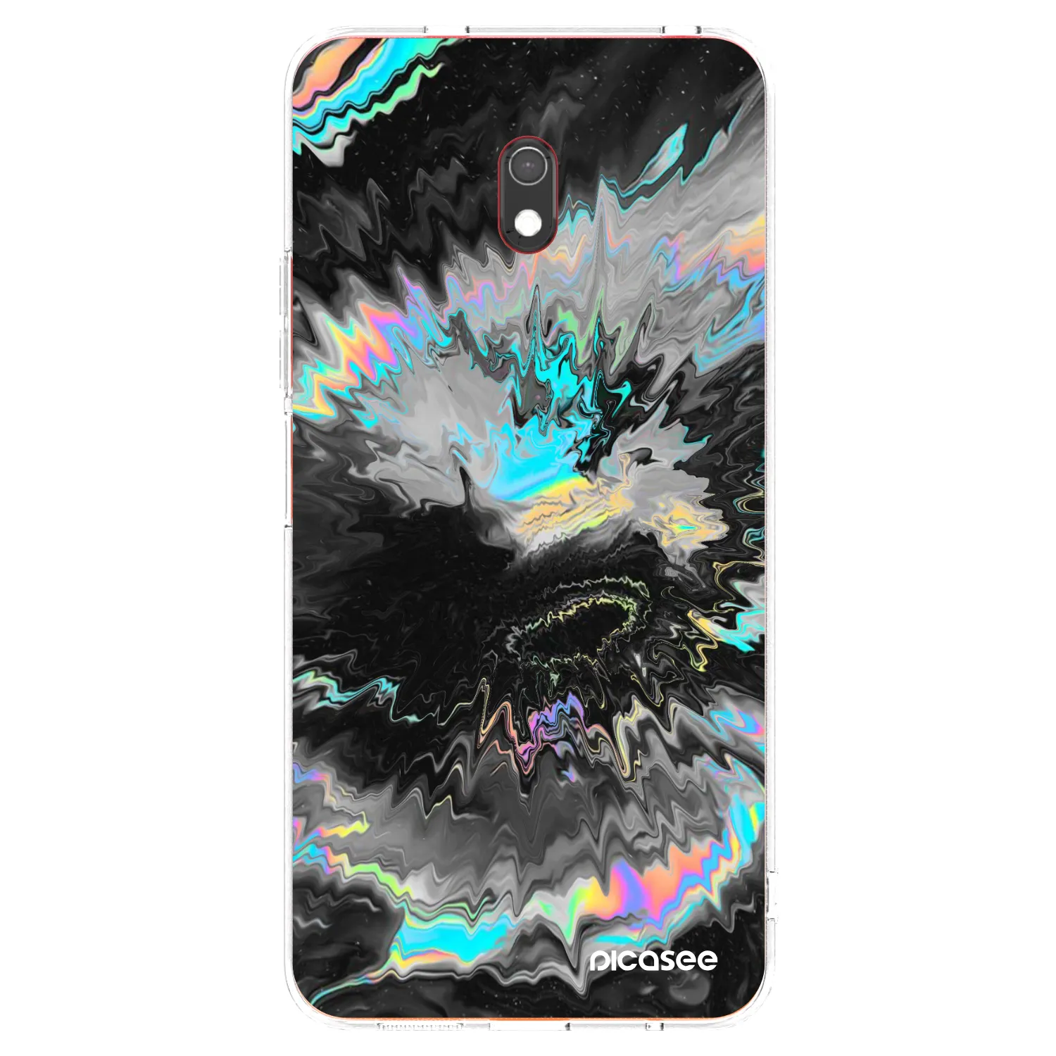 Picasee Xiaomi Redmi 8A Hülle - Transparentes Silikon - Magnetic