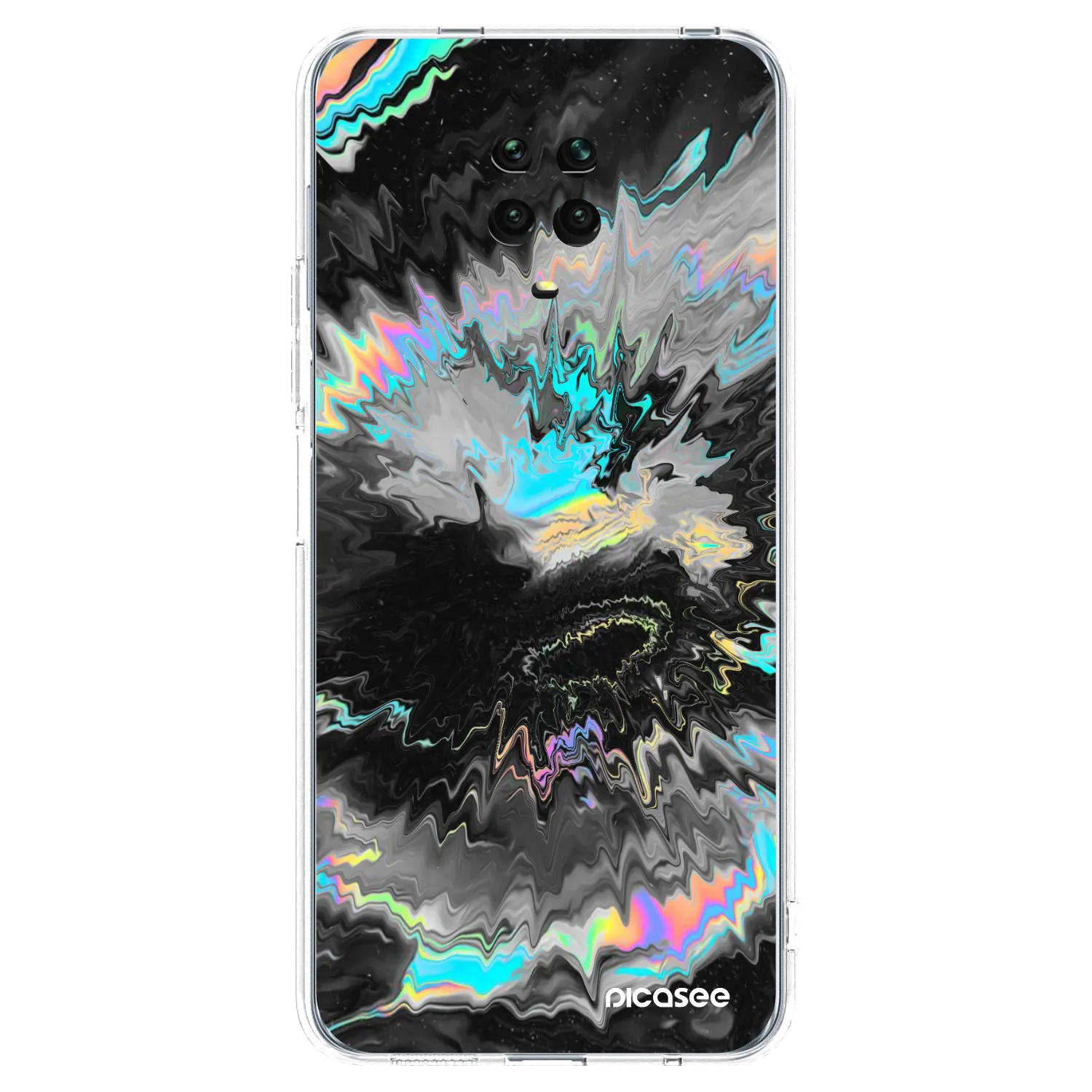 Picasee Xiaomi Redmi Note 9 Pro Hülle - Transparentes Silikon - Magnetic