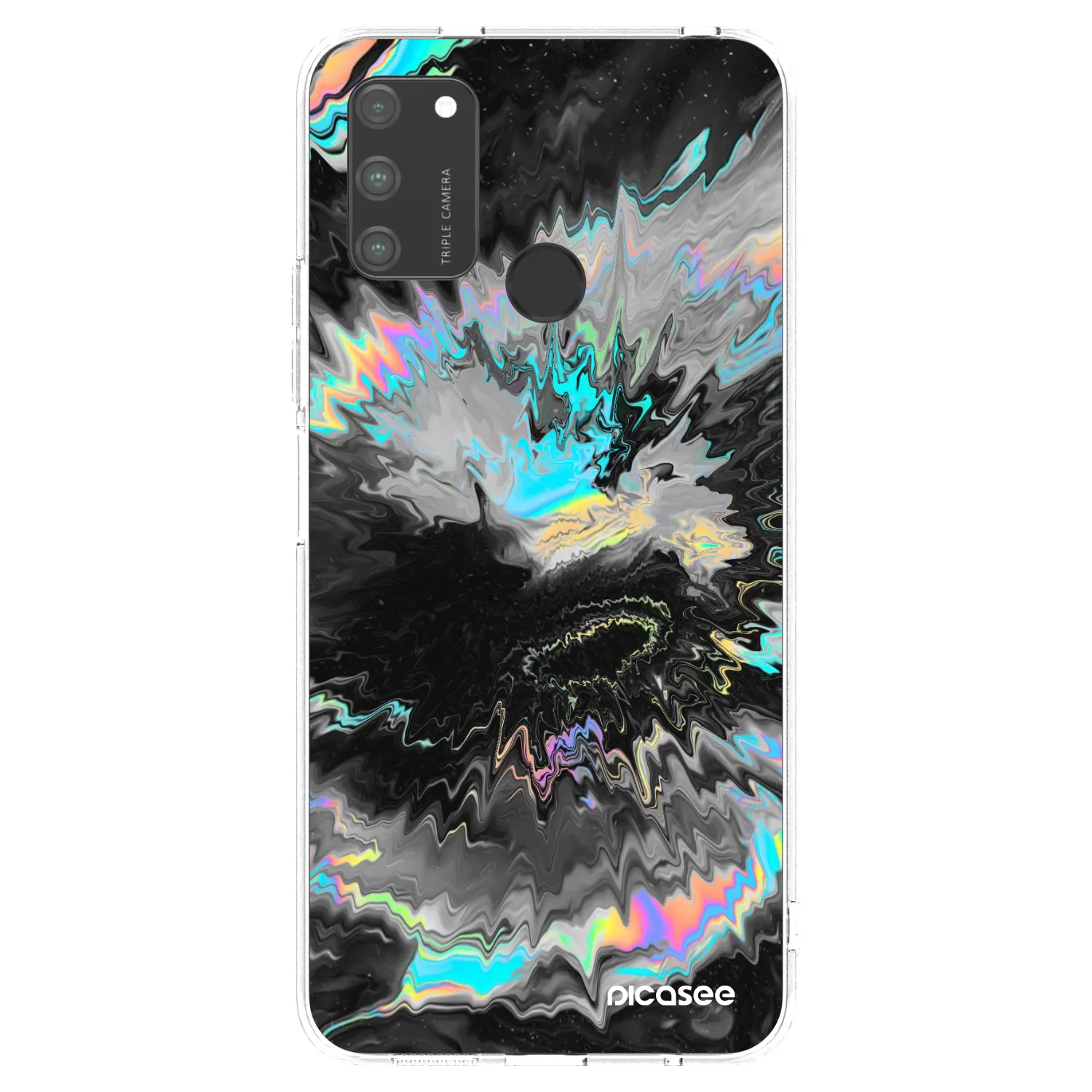 Picasee Honor 9A Hülle - Transparentes Silikon - Magnetic