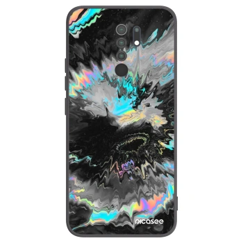 Picasee Xiaomi Redmi 9 Hülle - Schwarzes Silikon - Magnetic