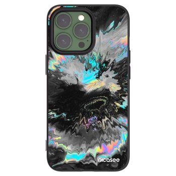 Picasee Apple iPhone 13 Pro Hülle - Schwarzes Silikon - Magnetic