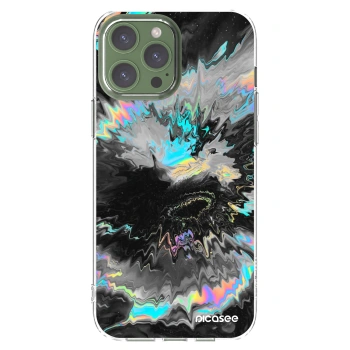 Picasee Apple iPhone 13 Pro Max Hülle - Transparentes Silikon - Magnetic