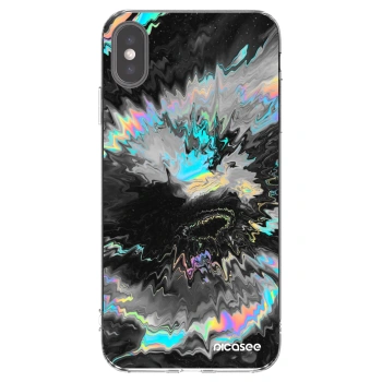 Picasee Apple iPhone XS Max Hülle - Transparentes Silikon - Magnetic