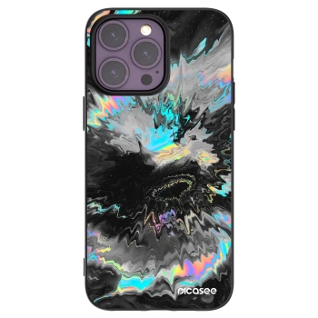 Picasee Apple iPhone 14 Pro Max Hülle - Schwarzes Silikon - Magnetic