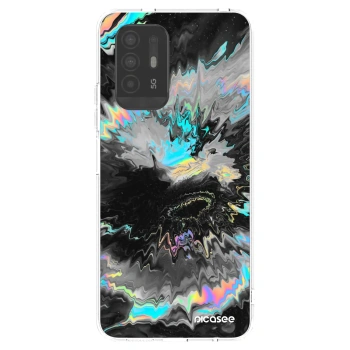 Picasee OPPO A94 5G Hülle - Transparentes Silikon - Magnetic