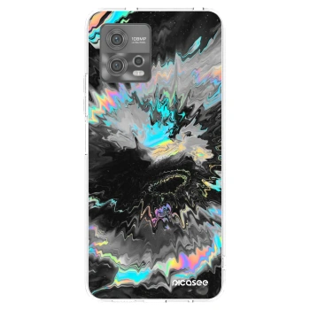 Picasee Motorola Moto G72 Hülle - Transparentes Silikon - Magnetic
