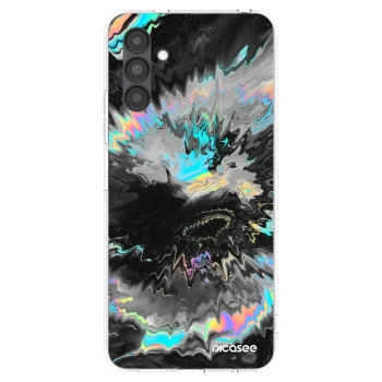 Picasee Samsung Galaxy A04s A047F Hülle - Transparentes Silikon - Magnetic