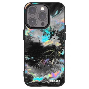 Picasee Apple iPhone 15 Pro Hülle - Schwarzes Silikon - Magnetic