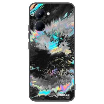 Picasee Realme C33 (2023) Hülle - Schwarzes Silikon - Magnetic