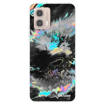 Picasee Motorola Moto G53 5G Hülle - Transparentes Silikon - Magnetic