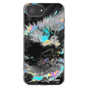 Picasee Apple iPhone 16e Hülle - Transparentes Silikon - Magnetic