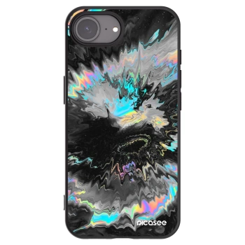 Picasee Apple iPhone 16e Hülle - Schwarzes Silikon - Magnetic