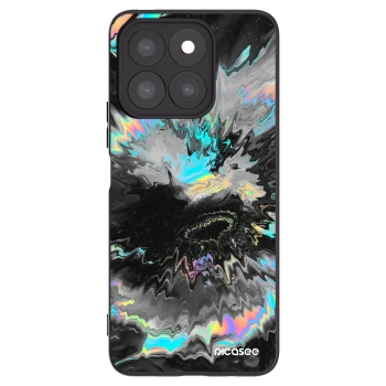 Picasee Honor X8c Hülle - Schwarzes Silikon - Magnetic