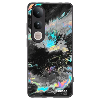 Picasee Vivo V50 Lite 5G Hülle - Schwarzes Silikon - Magnetic