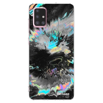 Picasee Samsung Galaxy A71 A715F Hülle - Transparentes Silikon - Magnetic