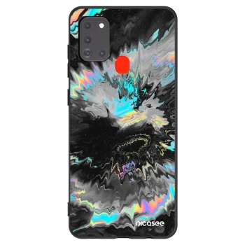 Picasee Samsung Galaxy A21s Hülle - Schwarzes Silikon - Magnetic