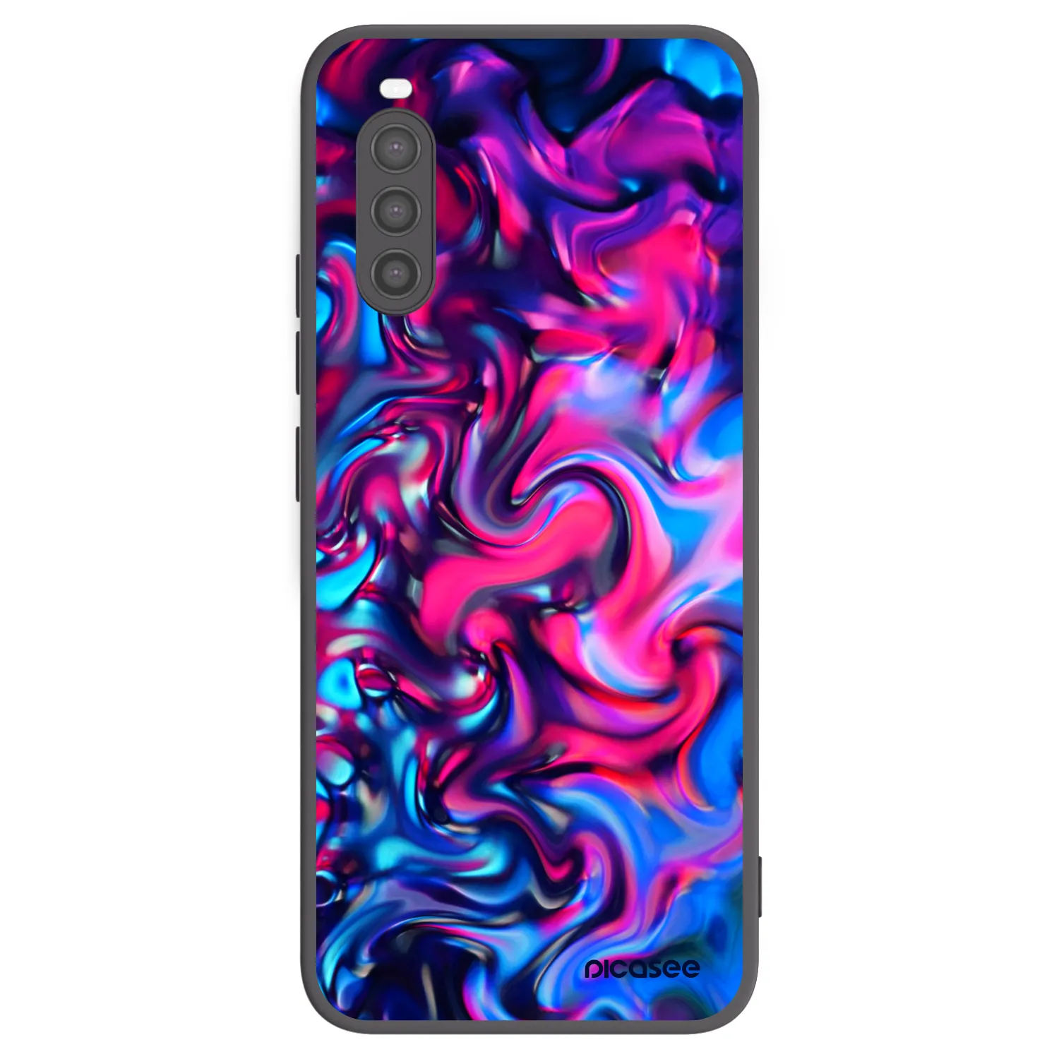 Picasee Sony Xperia 10 II Hülle - Schwarzes Silikon - Redlight