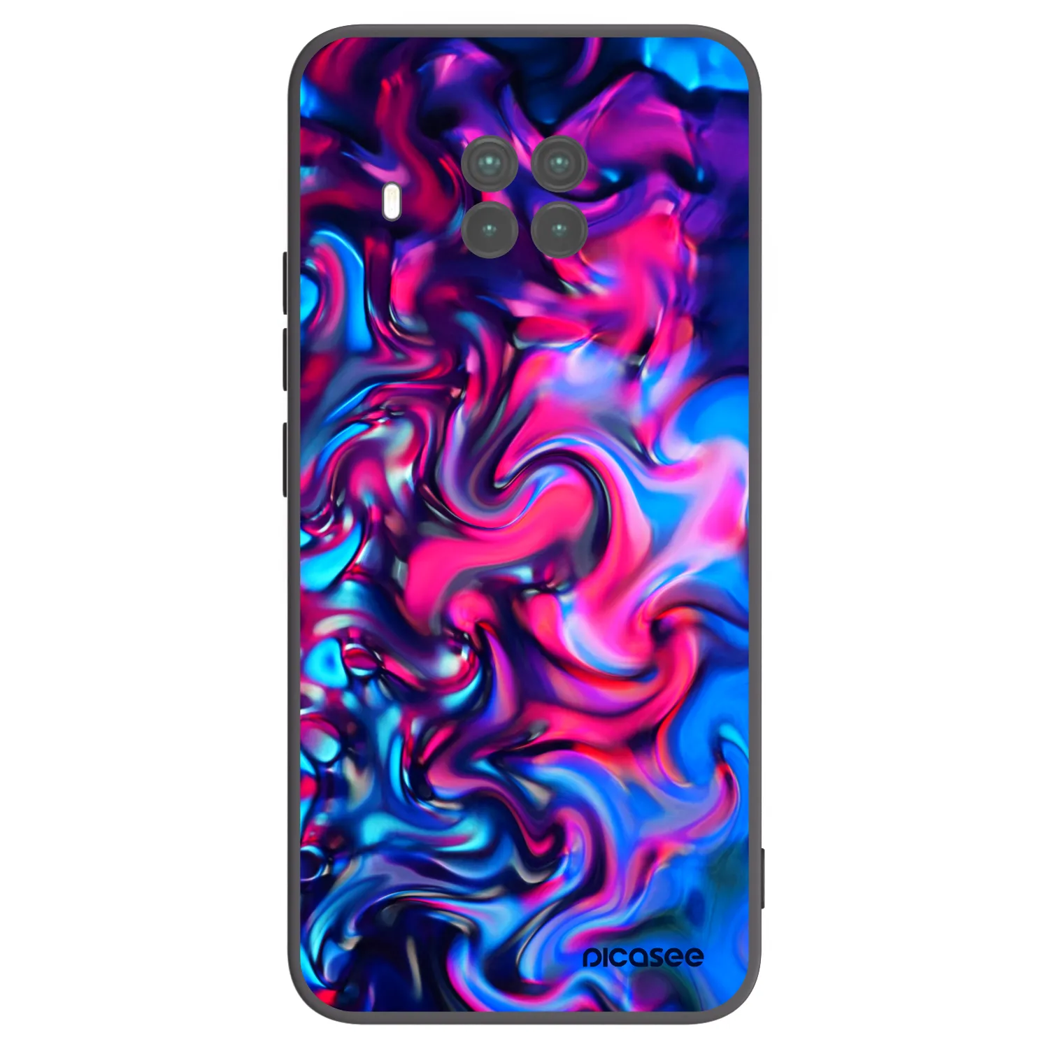 Picasee Xiaomi Mi 10T Lite Hülle - Schwarzes Silikon - Redlight